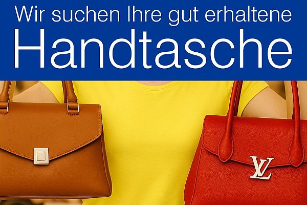 Wir suchen Ihre Handtasche